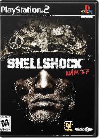 Shell Shock Nam '67 PAL Playstation 2 PAL box art